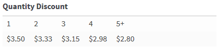 buy more tips, get a bigger discount!